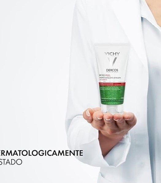 Shampoo Esfoliante Anticaspa Dercos MicroPeel 250ml