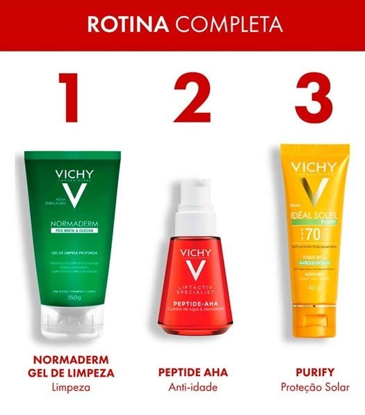 Sérum com Ação Pró Colágeno Peptide AHA 30ml